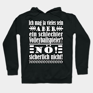 Volleyball Team Geschenk Netz Sport Spruch Hoodie